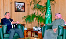 Dr. Al-Rabeeah Receives the Spanish Ambassador to the Kingdom