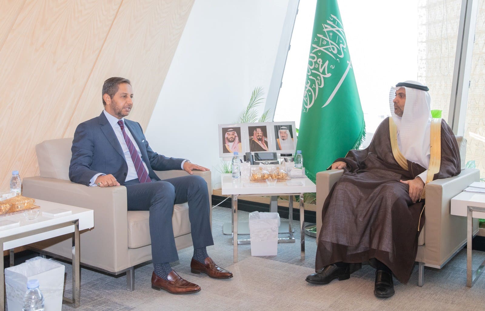 Minister of Health Meets with Djibouti Ambassador to Saudi Arabia