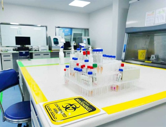 رفع الطاقة التشغيلية لمختبر الجزيئات الحيوية في نجران إلى نسبة 75%